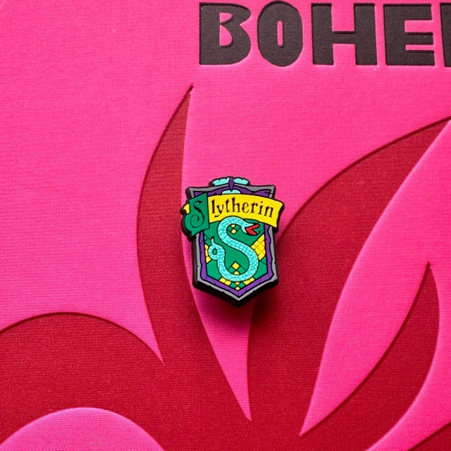 Slytherin Croc Charm