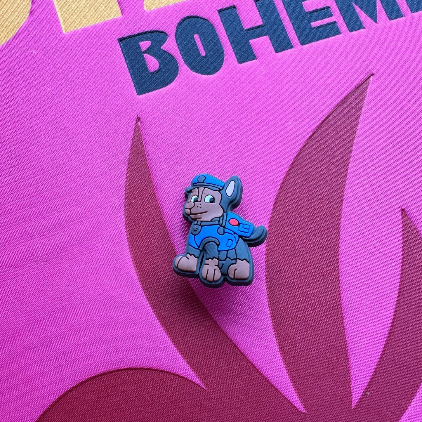 Paw Patrol Chase Croc Charm