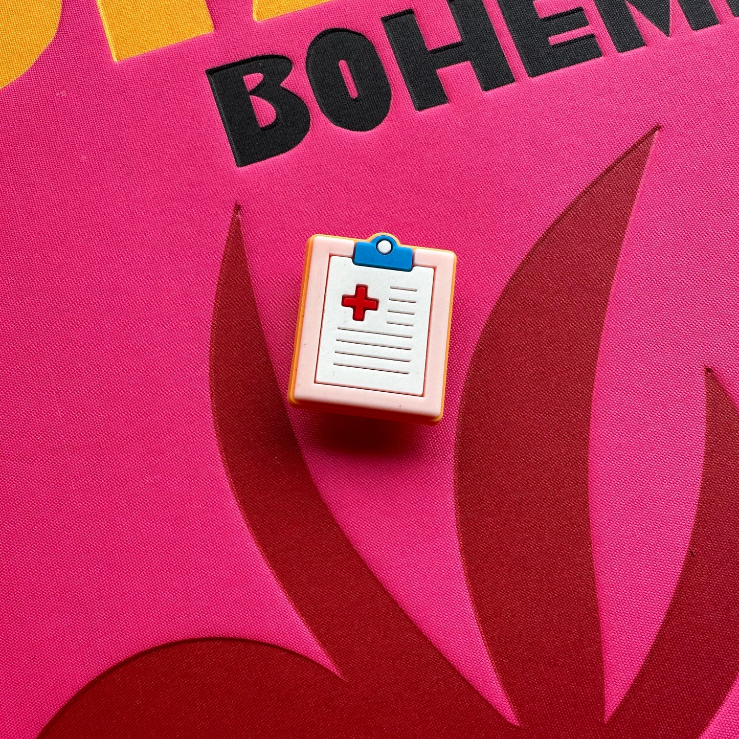 Nurse's Clipboard Croc Charm