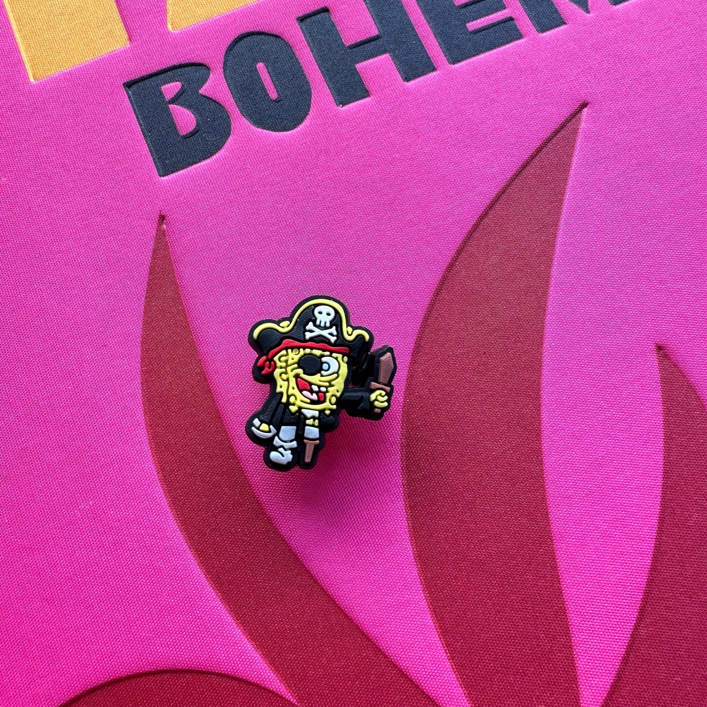 Sponge Bob Square Pants Pirate Croc Charm