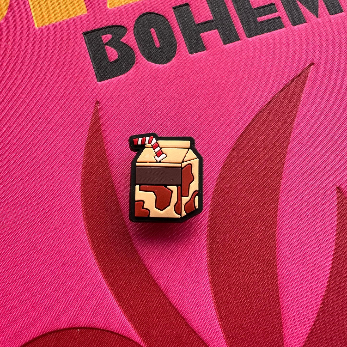 Chocolate Milk Croc Charm