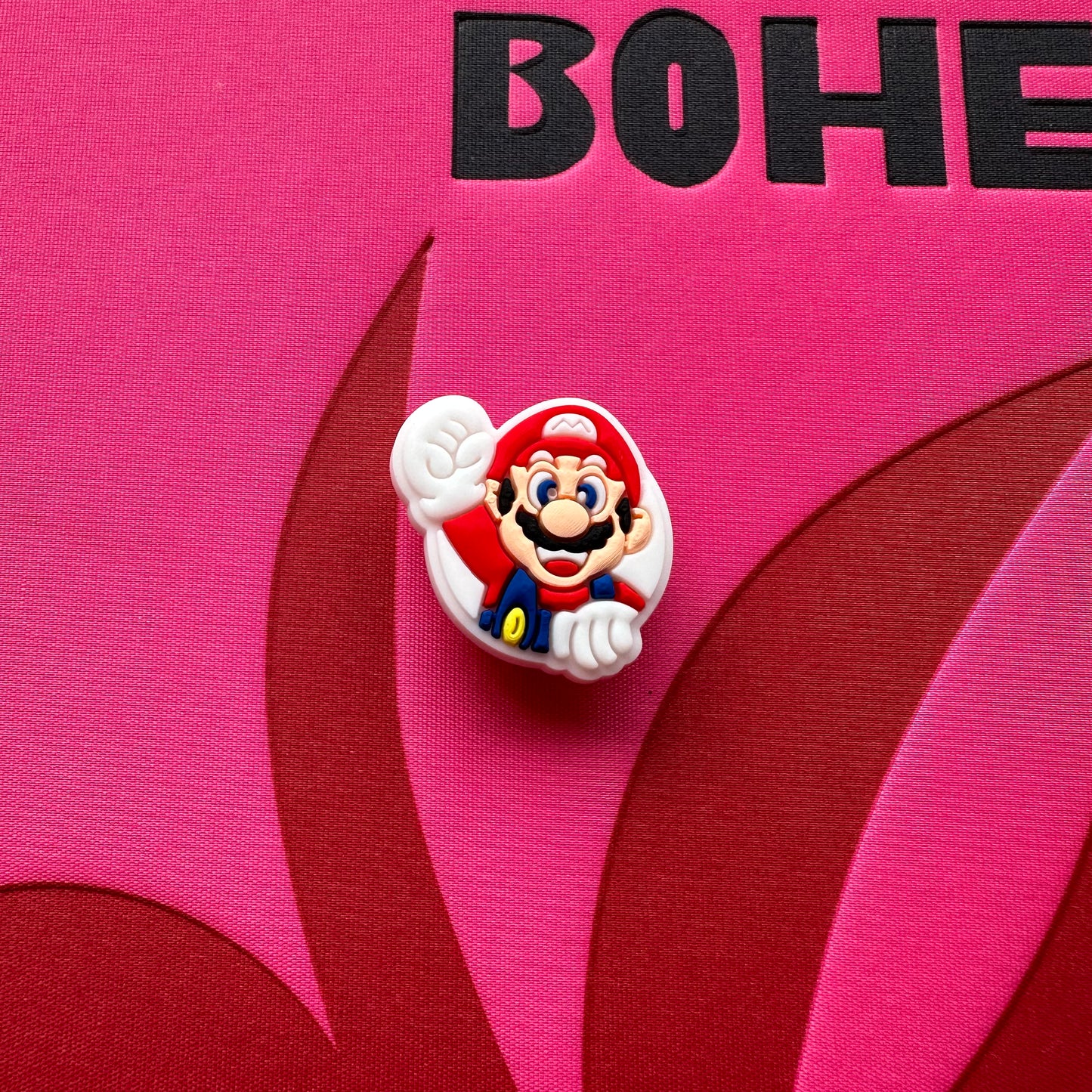 Mario Fist Pump Super Mario Croc Charm