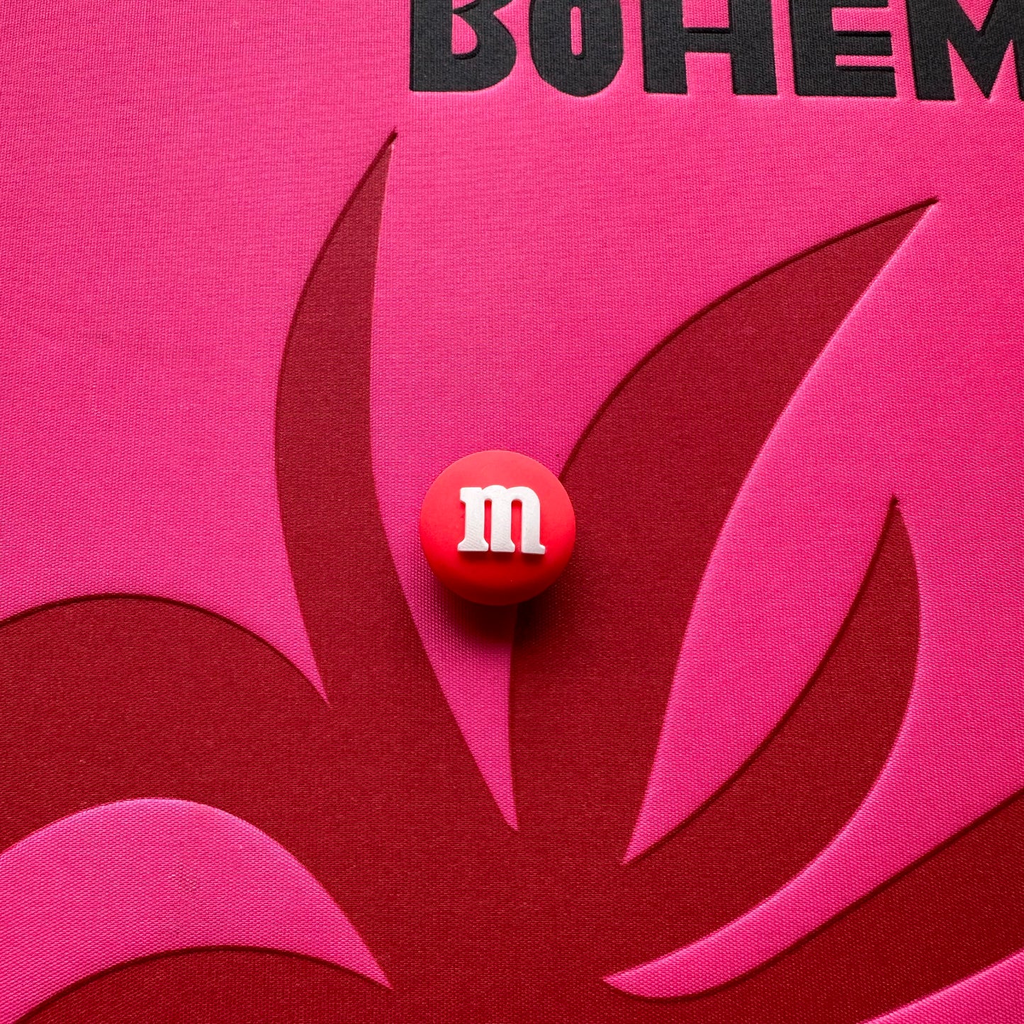 Red M&M Croc Charm