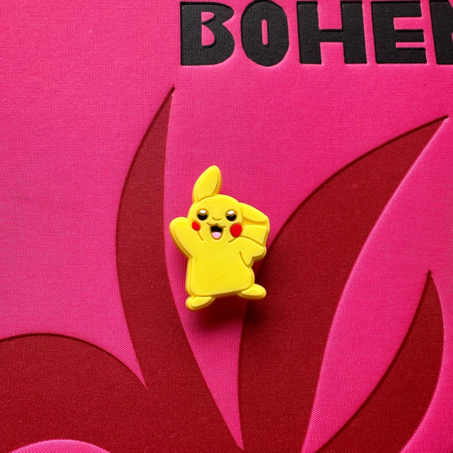 Pikachu Waving Croc Charm