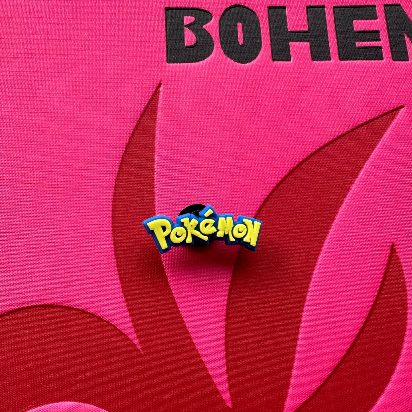 Pokémon Logo Croc Charm