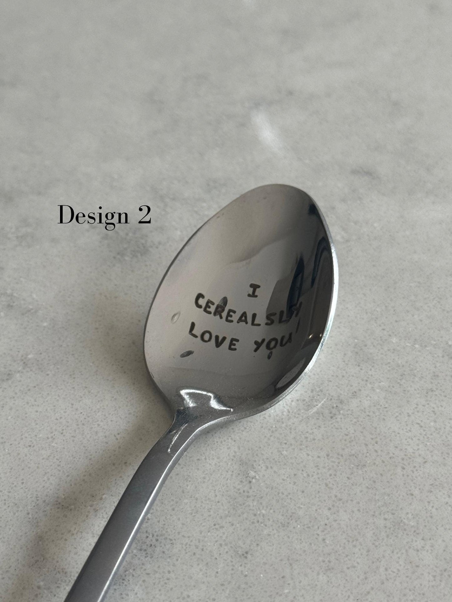 Personalised Engraved Spoon, Coffee Latte Spoon, Stamped Spoon, Personalised Gifts, Stainless steel spoon, Perfect Gift for her/him