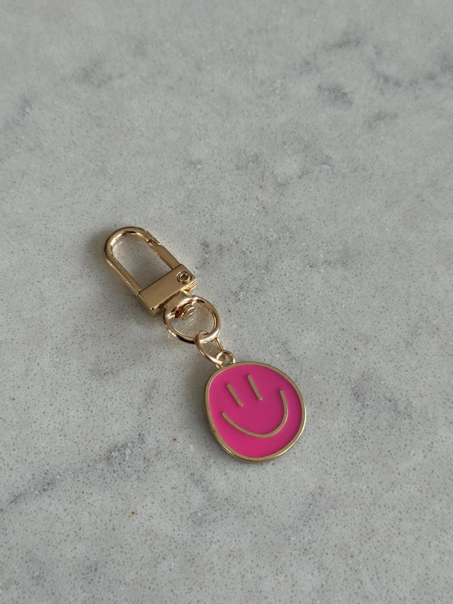 Smiley Face Keyring/Keychain