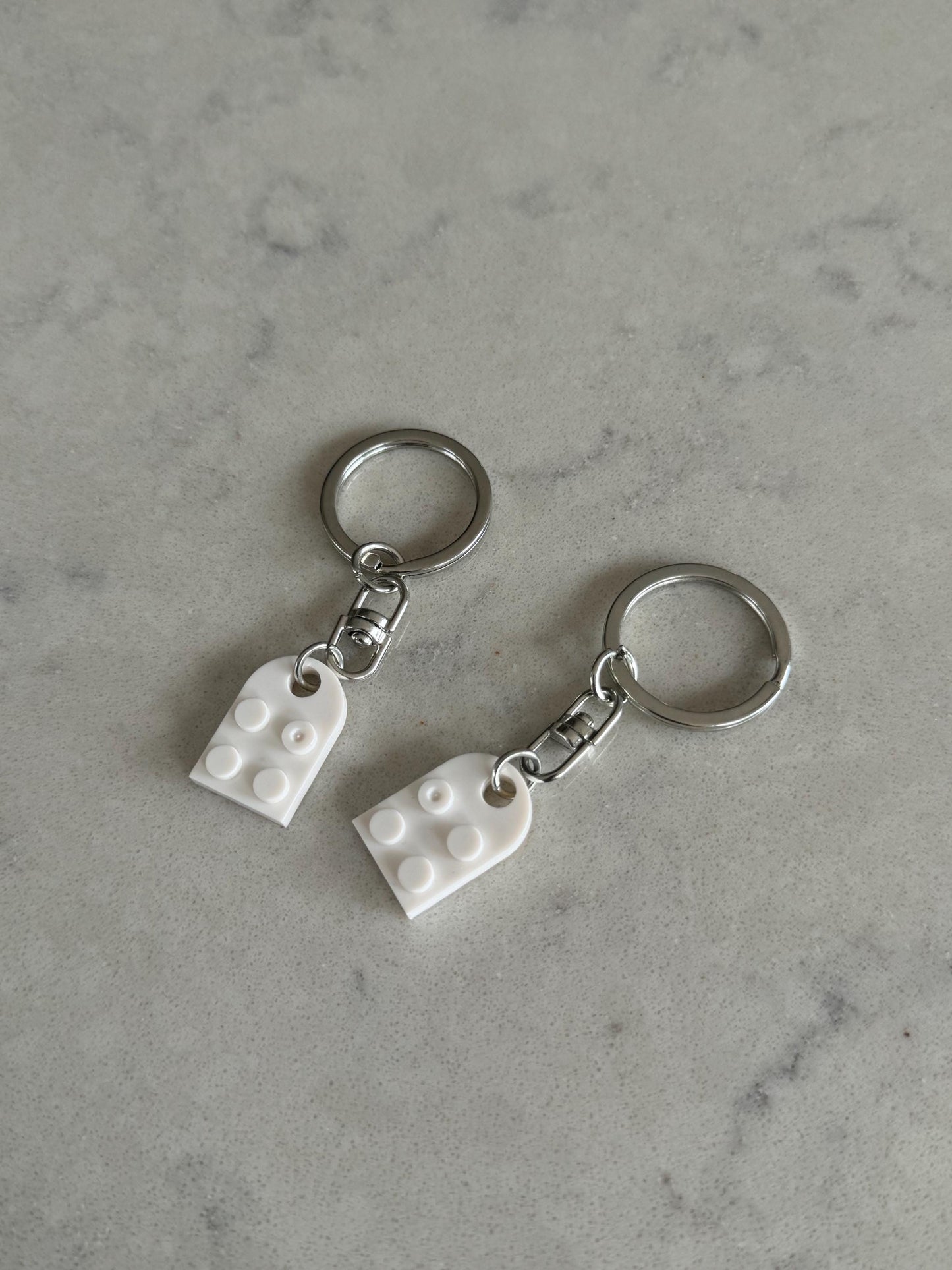 Heart LEGO Keychain/Keyring