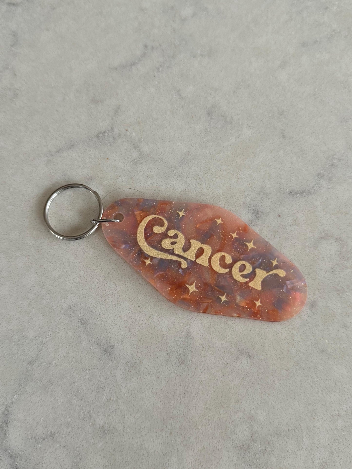 Star Sign Motel Zodiac Keychain/Keyring