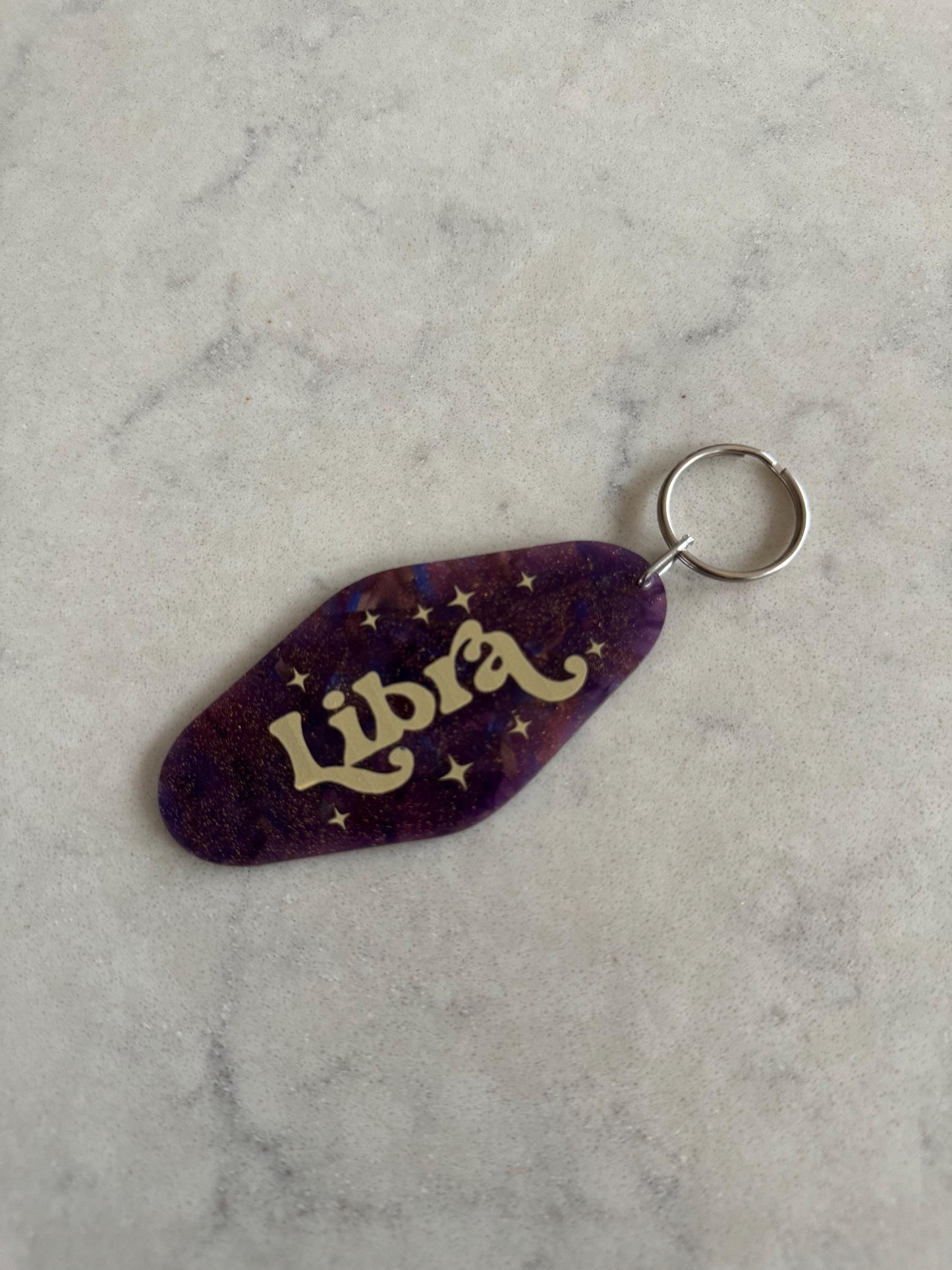 Star Sign Motel Zodiac Keychain/Keyring
