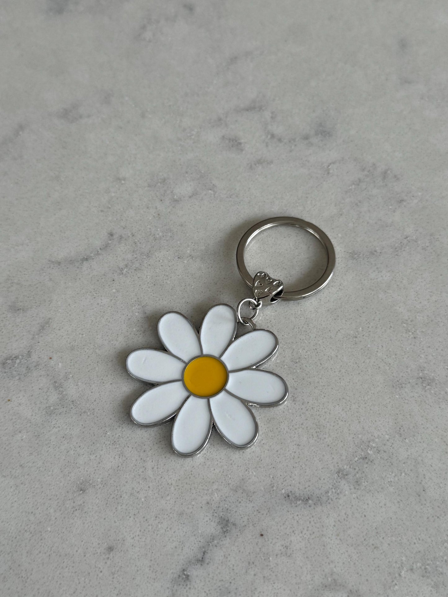 Cute Daisy Shaped Gift Keyring/Keychain