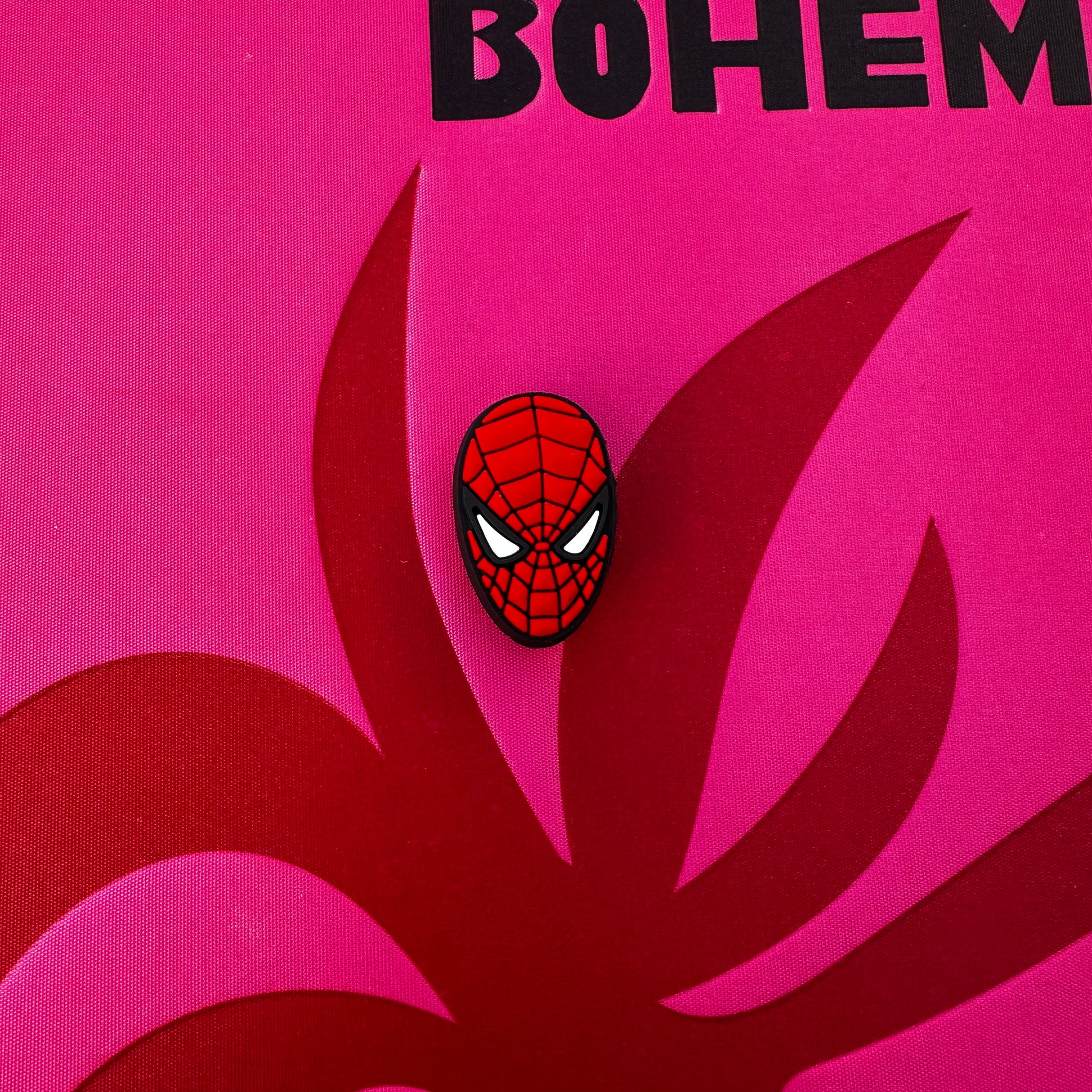 Spiderman Face Croc Charm inaatelier