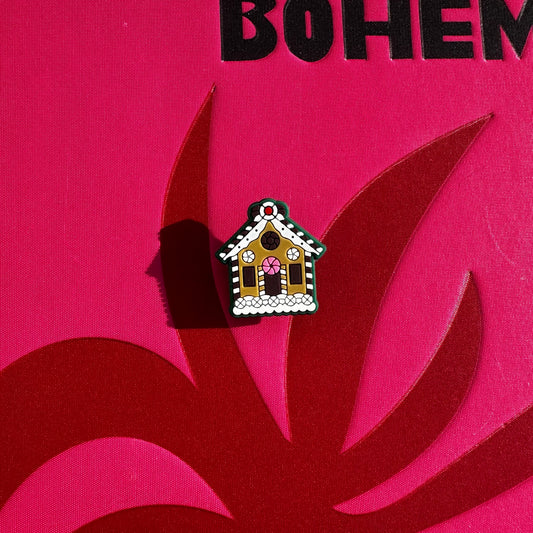 Christmas Gingerbread House￼ Croc Charm