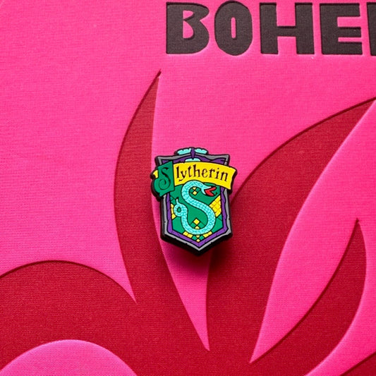 Slytherin Croc Charm