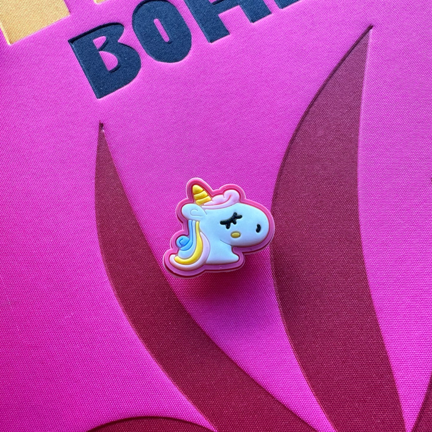 Unicorn Croc Charm