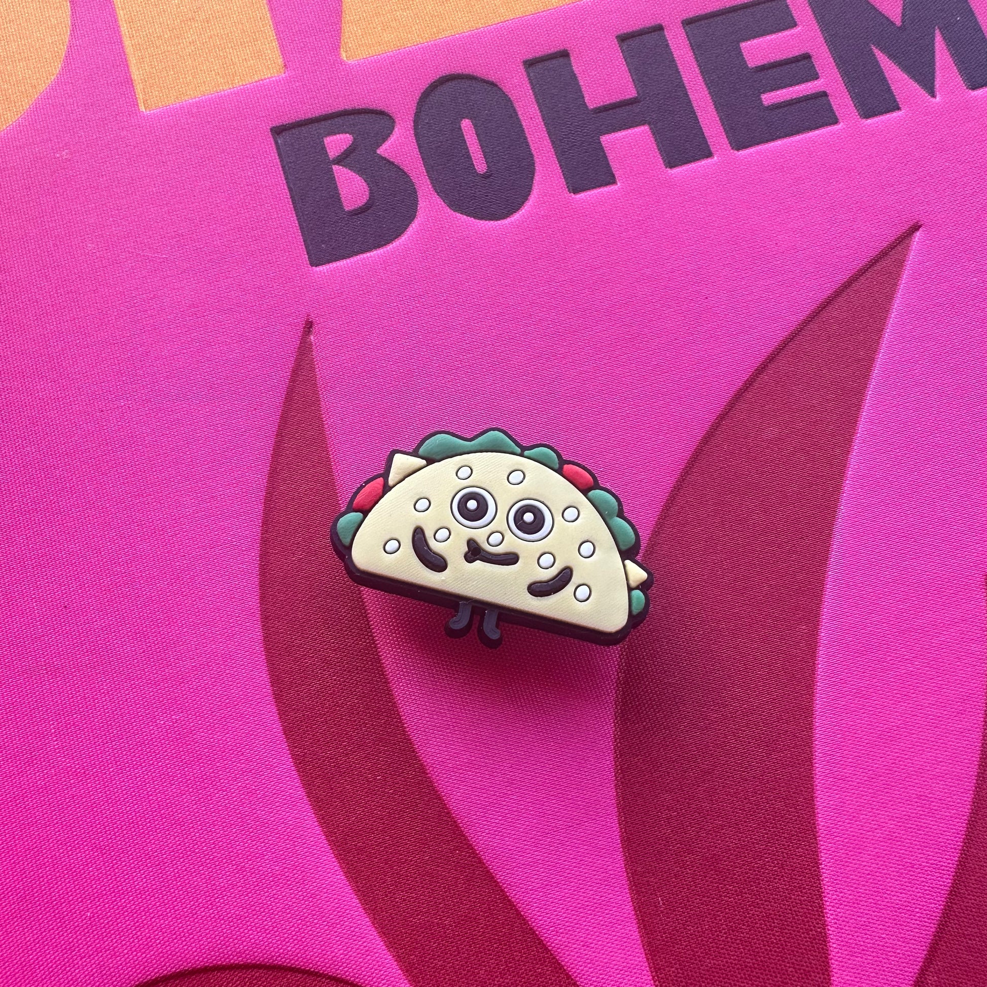 Taco croc charm on sale