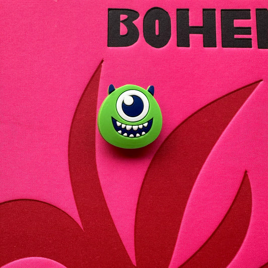 Mike Wazowski Smile Croc Charm