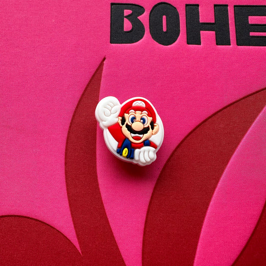 Mario Fist Pump Super Mario Croc Charm