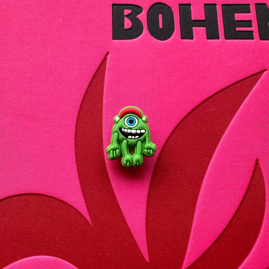 Mike Wazowski Standing Croc Charm