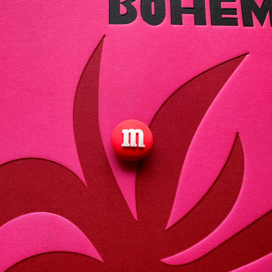 Red M&M Croc Charm