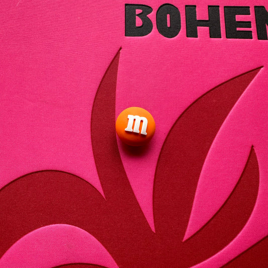 Orange M&M Croc Charm
