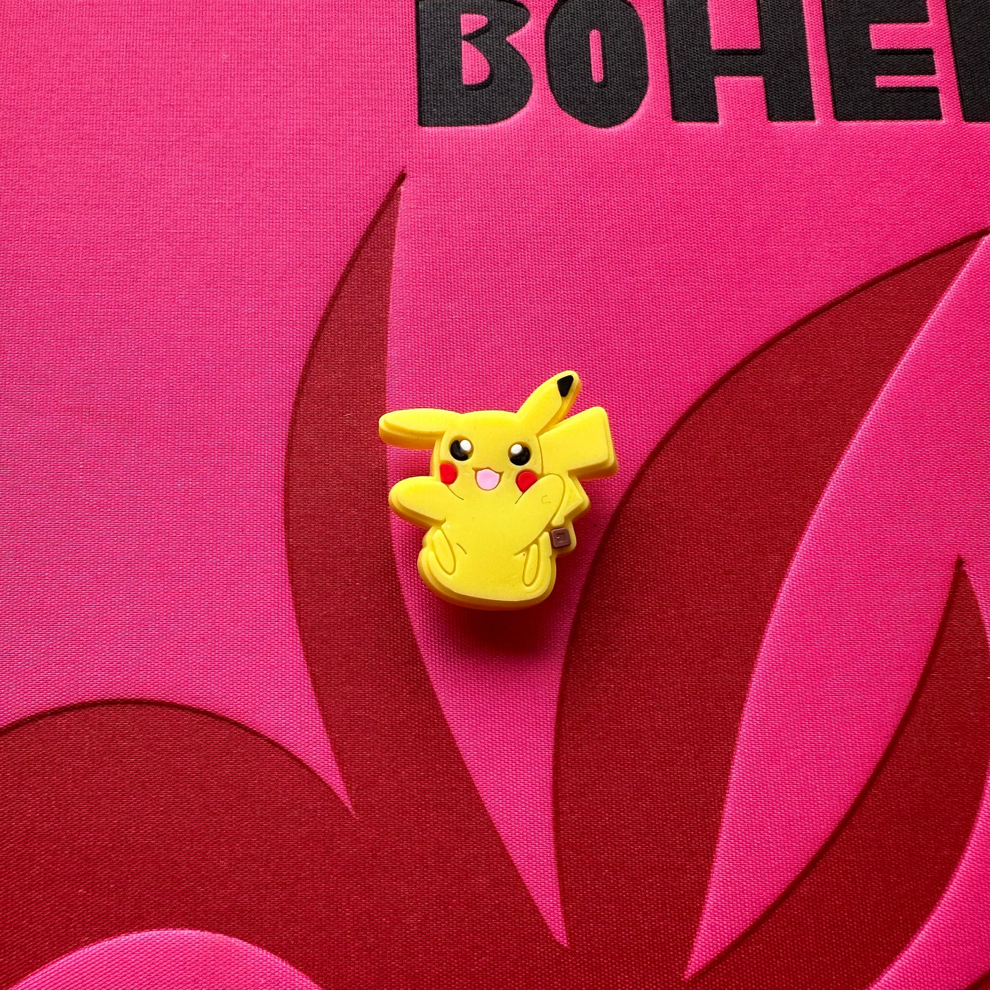 Pikachu Jumping Croc Charm