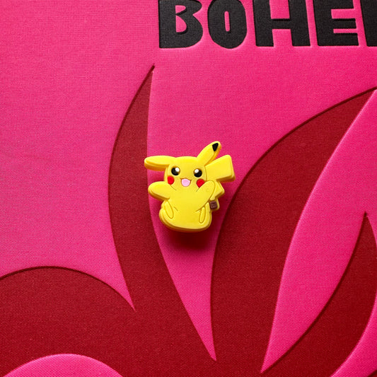 Pikachu Jumping Croc Charm