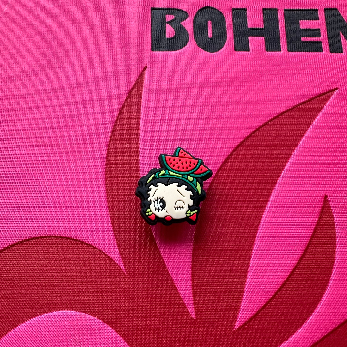 Betty Boop Fruit Croc Charm